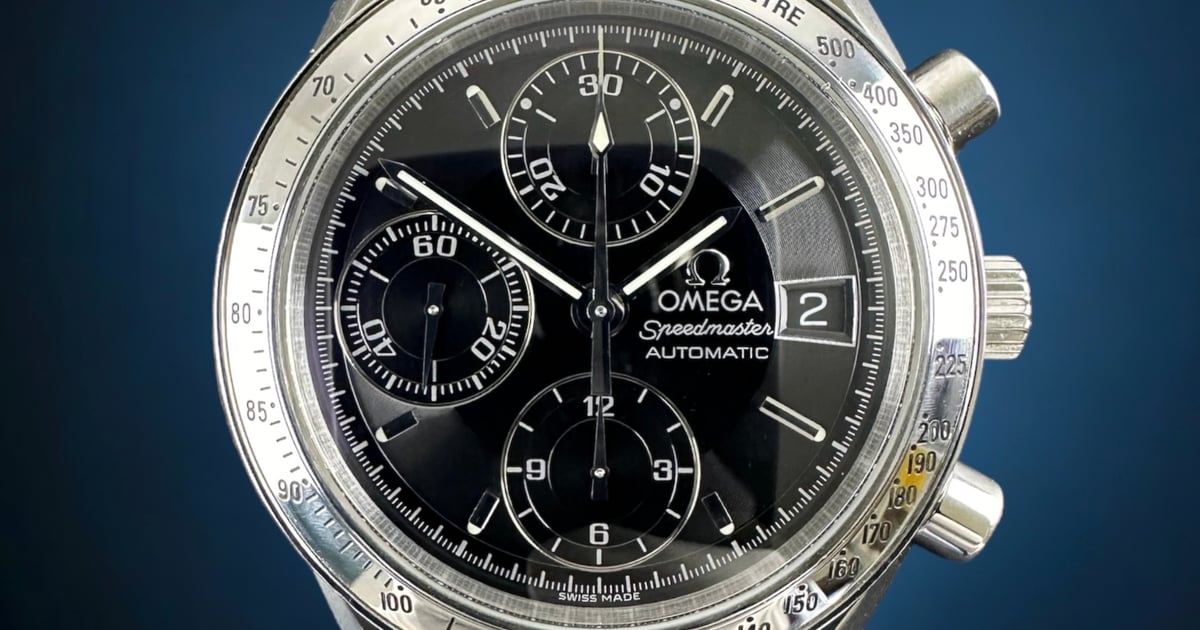 Omega speedmaster automatic 1998 new arrivals